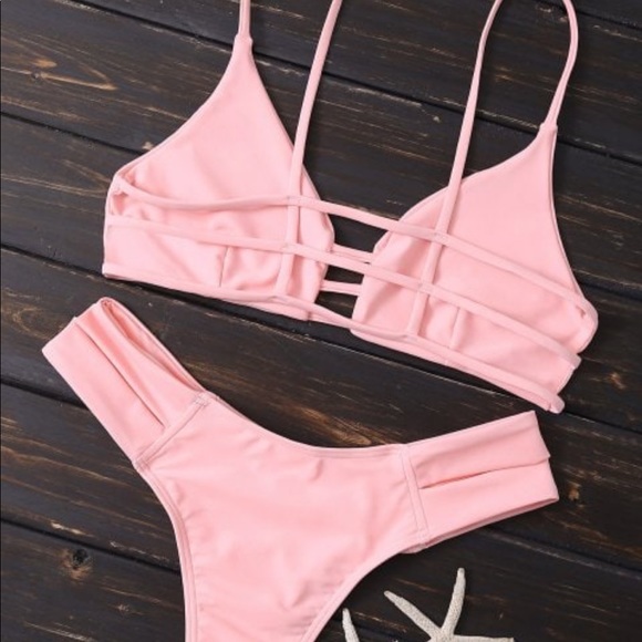 ZAFUL Caged Bandage Bikini Set - Picture 2 of 4